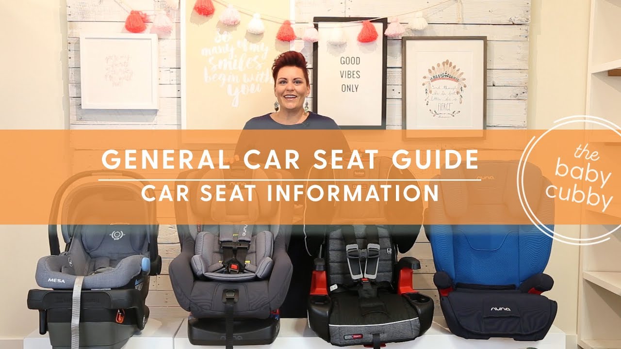 General Car Seat Guide | Which Car Seat Do I Use Next?