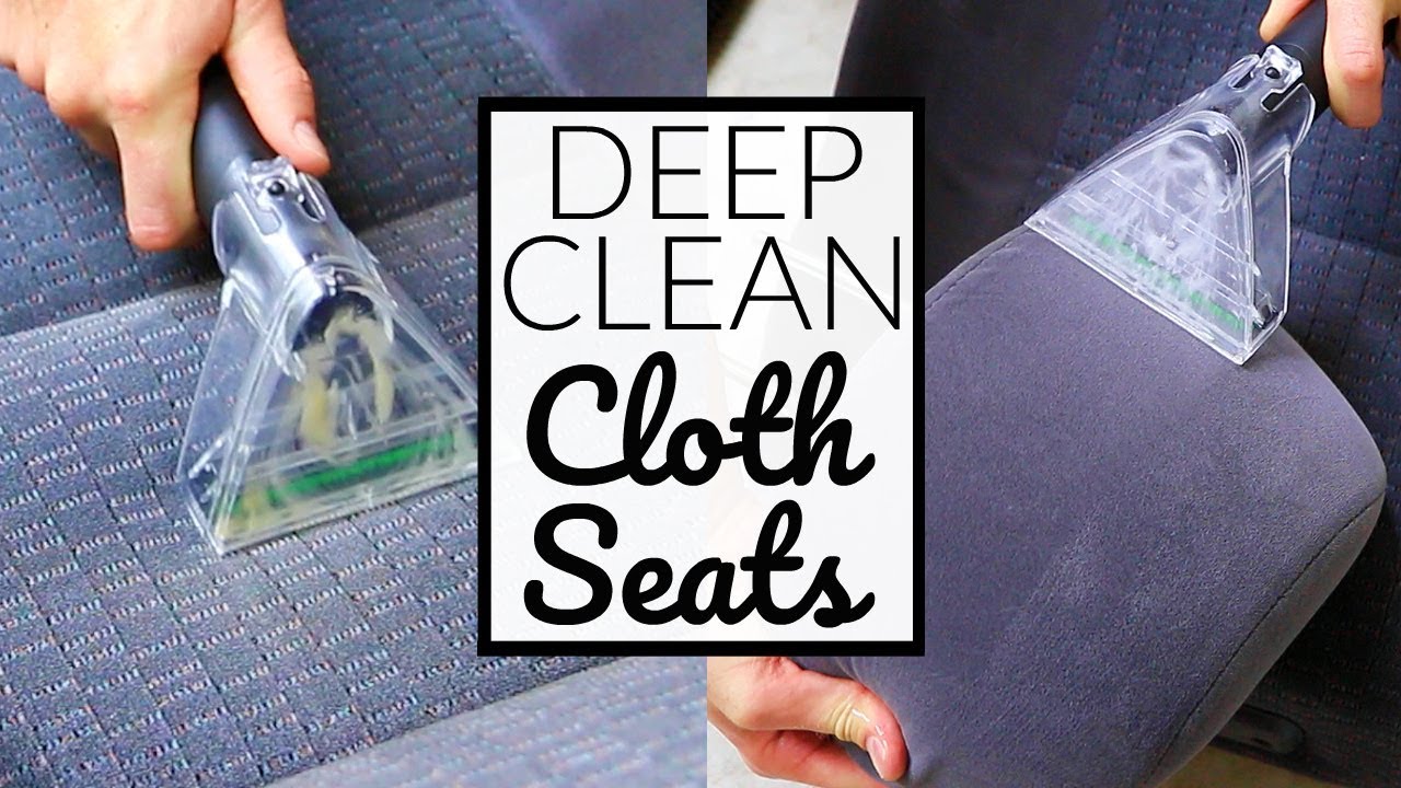 How To CLEAN NASTY Car Seats The Right Way