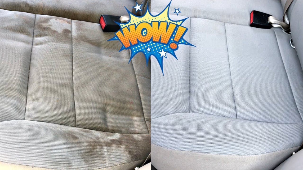 How to Clean Car Seats at Home using a Bissell SpotClean Pro Portable Cleaner