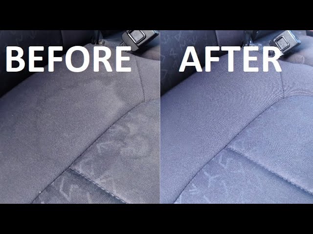 EASIEST AND CHEAPEST WAY TO CLEAN CAR SEATS