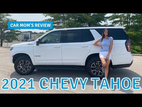 The 2021 Chevrolet Tahoe, Fantastic But Plastic | CAR MOM TOUR