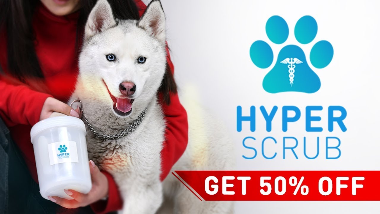 The 1st Medical-Grade Dog Paw Scrubber: Hyperscrub Pet Care