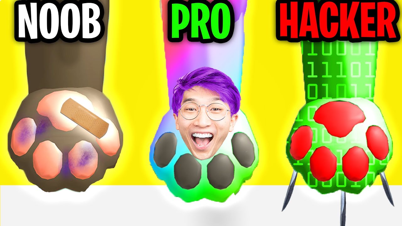 Can We Go NOOB vs PRO vs HACKER In PAW CARE?! (ALL LEVELS!)